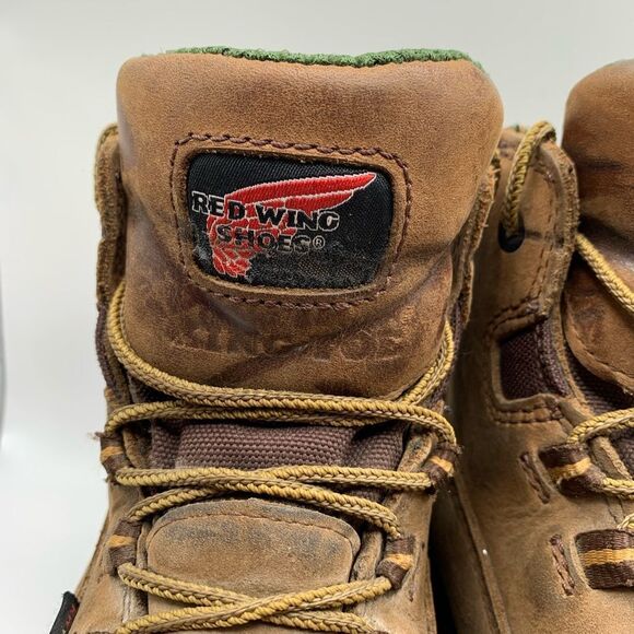 Red Wing King Toe Brown 6" Work Boot Safety Shoe Women's Size 9.5 Model 3540 - Picture 4 of 8